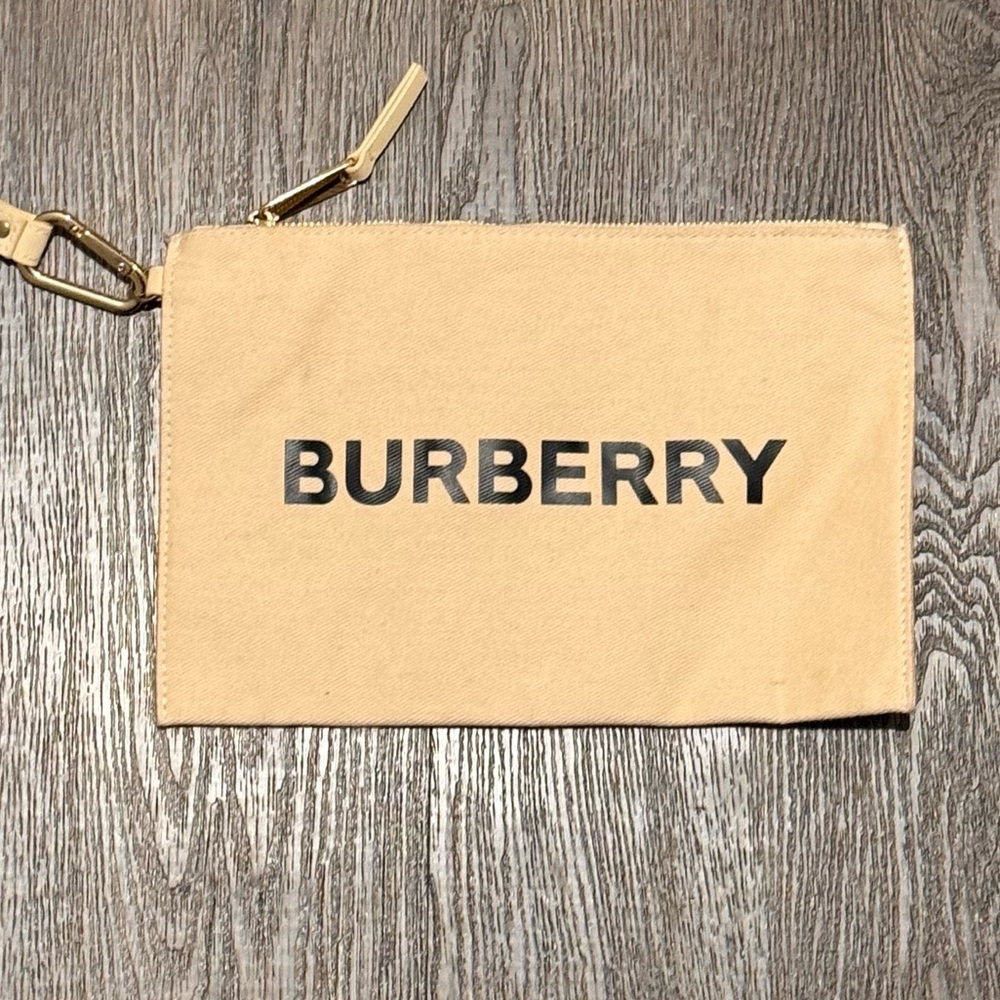 Burberry Canva Wristlet - Make An Offer